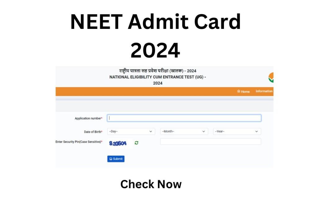 NEET Admit Card 2024 