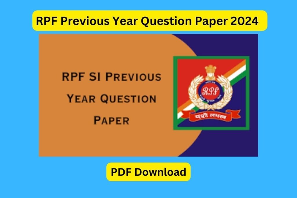 RPF Previous Year Question Paper