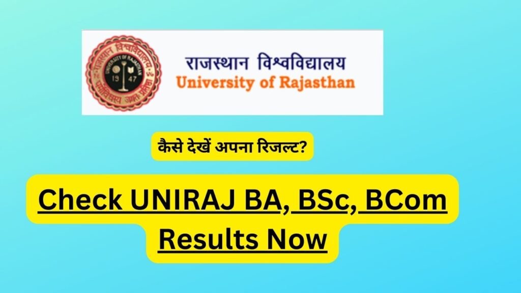 Rajasthan University Results 2024