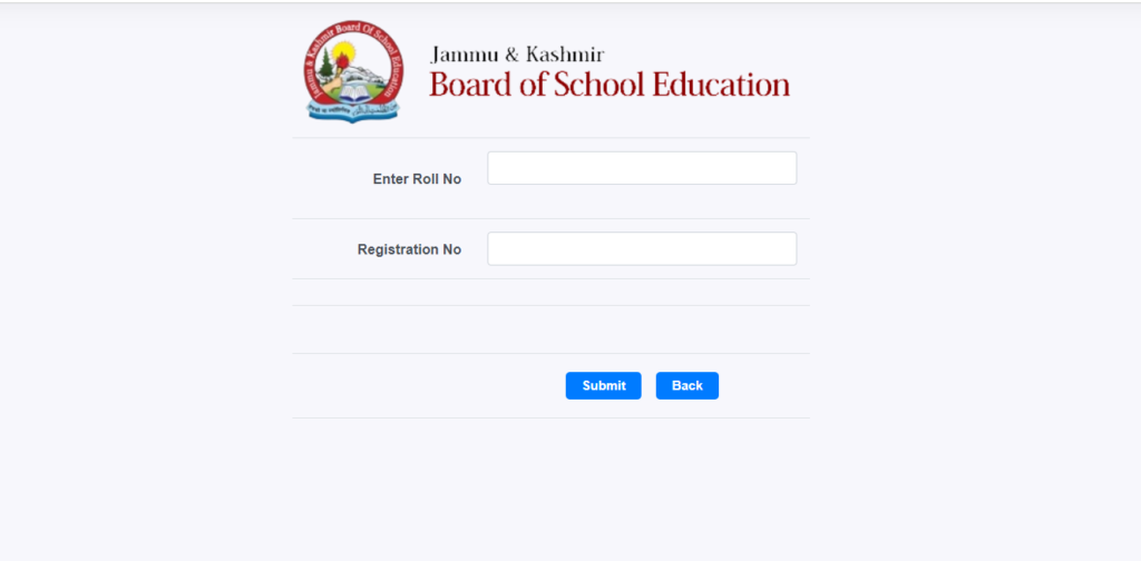 JKBOSE 12th Result Out